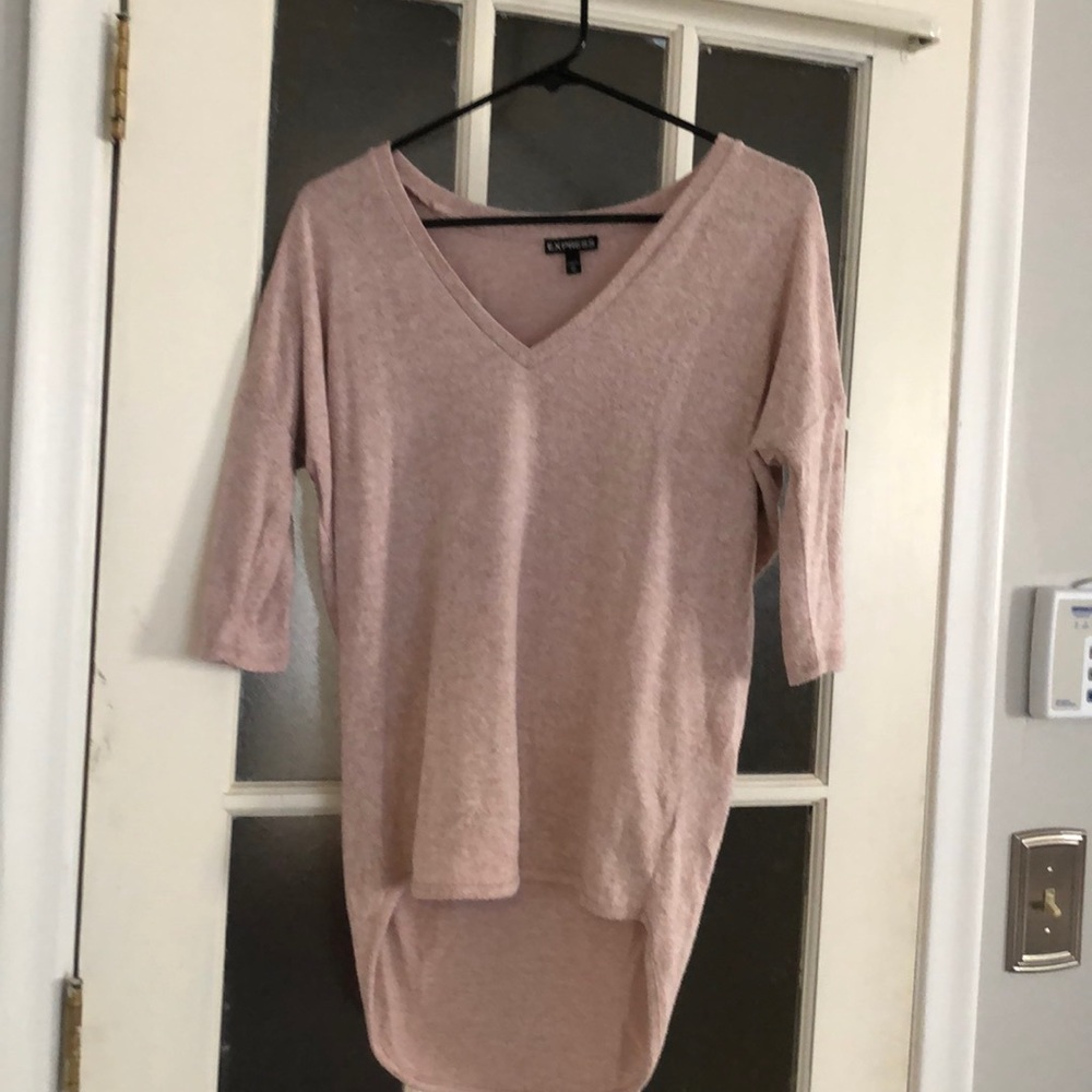High low sweater from express